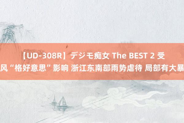 【UD-308R】デジモ痴女 The BEST 2 受台风“格好意思”影响 浙江东南部雨势虐待 局部有大暴雨