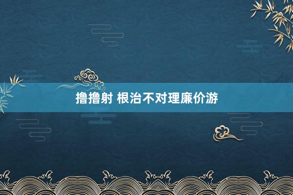 撸撸射 根治不对理廉价游